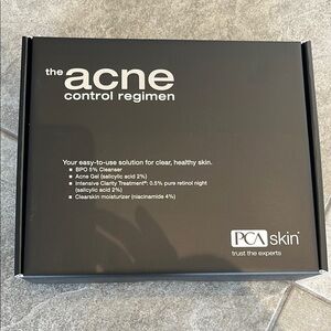 PCA Skin Black Acne & Blemish Skincare Set